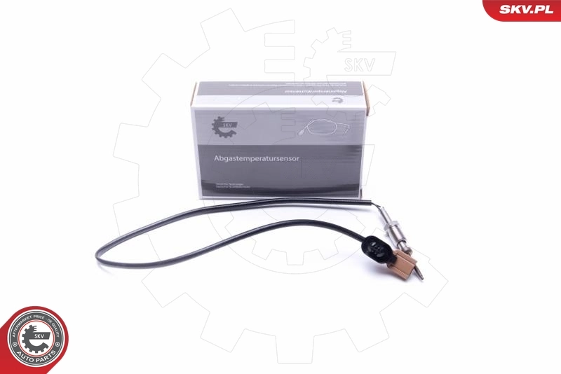 Sensor, exhaust gas temperature